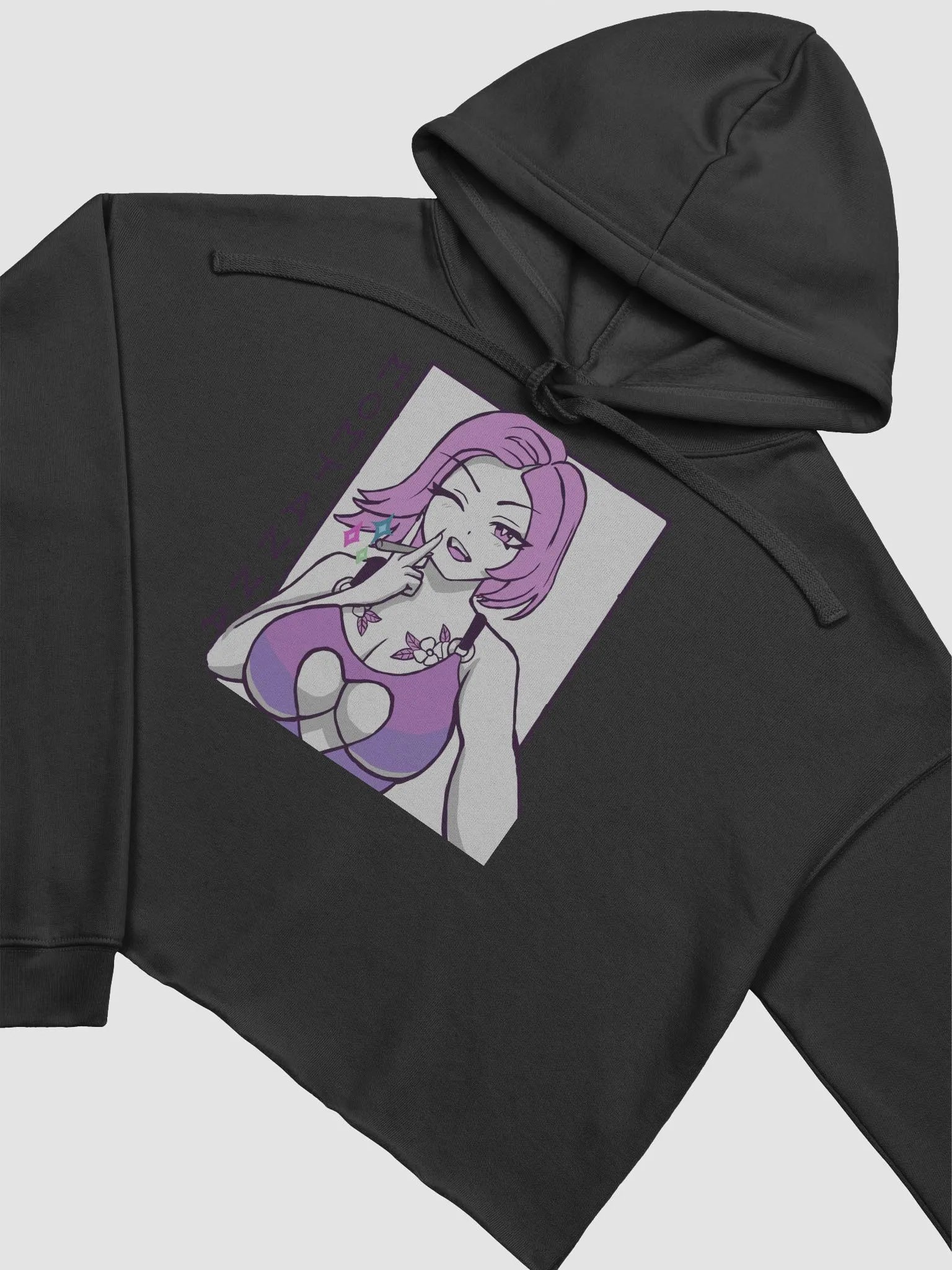 ♡MomtannaXManga cropped hoodie♡ product image (3)