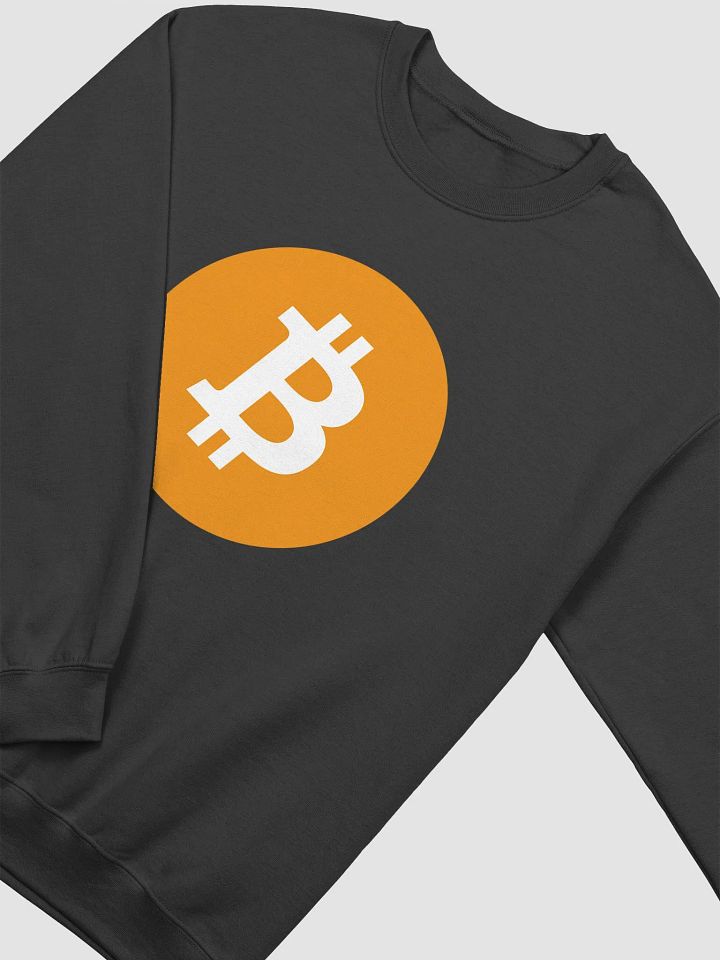 Bitcoin Logo Classic Crewneck Sweatshirt product image (2)