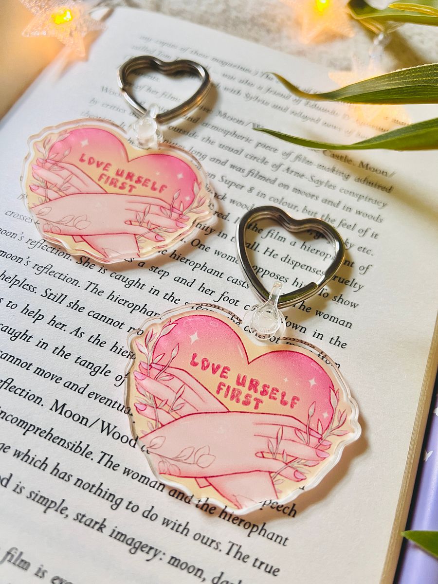 Love urself First Acrylic Keyring product image (4)
