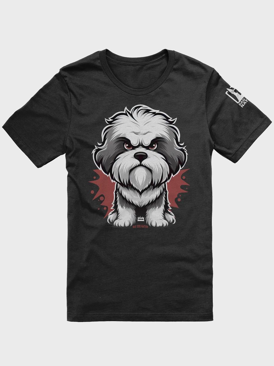 Old English Sheepdog Angry Pup - Premium Unisex T-shirt product image (1)