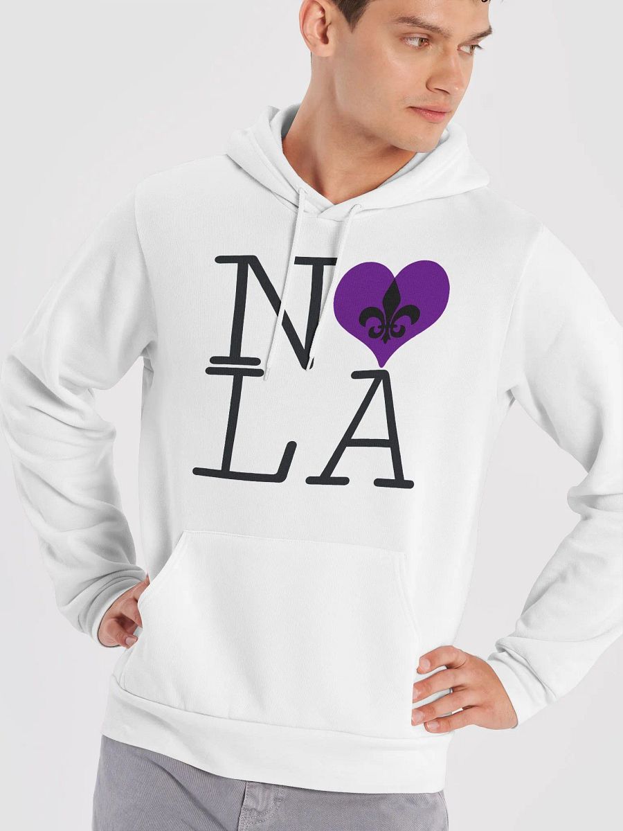 I LOVE NOLA **SUPERSOFT BIGSHOT HOODIE** (PURPLE HEART) product image (46)