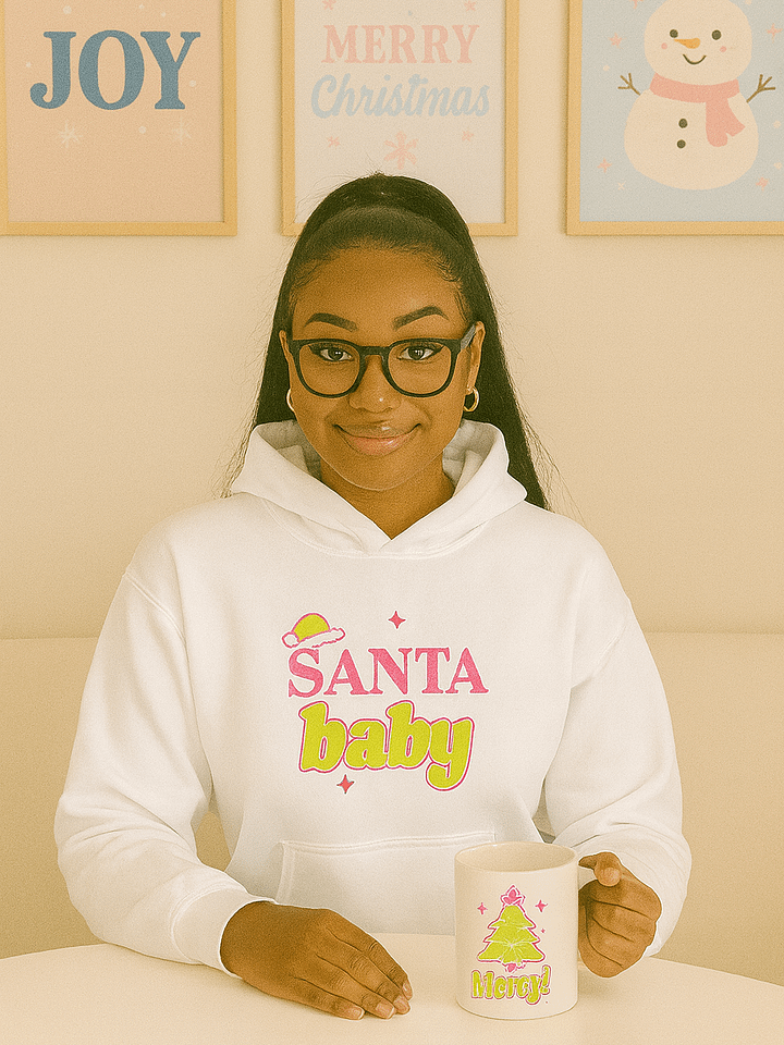 SANTA BABY Hoodie product image (1)