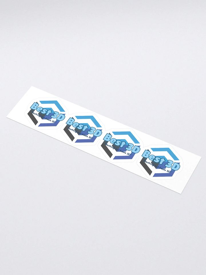 Best 3D Kiss Cut Stickers (Set of 4) product image (1)