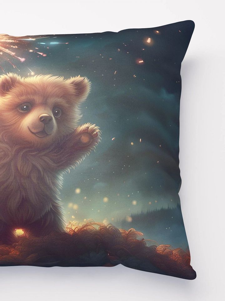 Fireworks Bear Pillow product image (2)