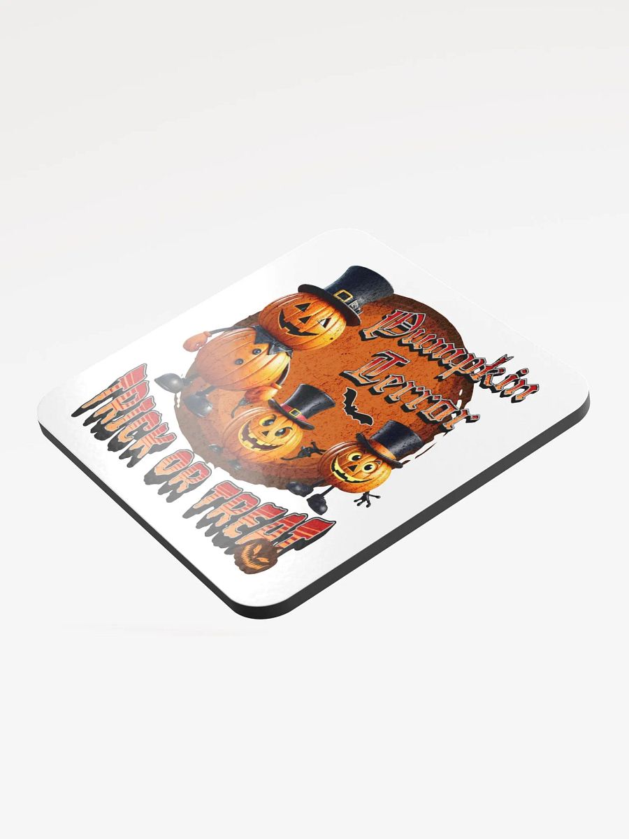 Pumpkin Terror Trick Or Treat Cork Coaster Set product image (3)