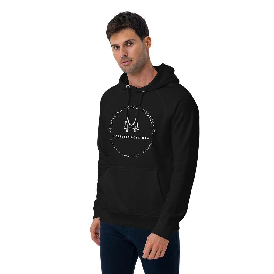 Forest Bridges Fall Colors Hoodies with Grayscale Emblem on Front product image (1)