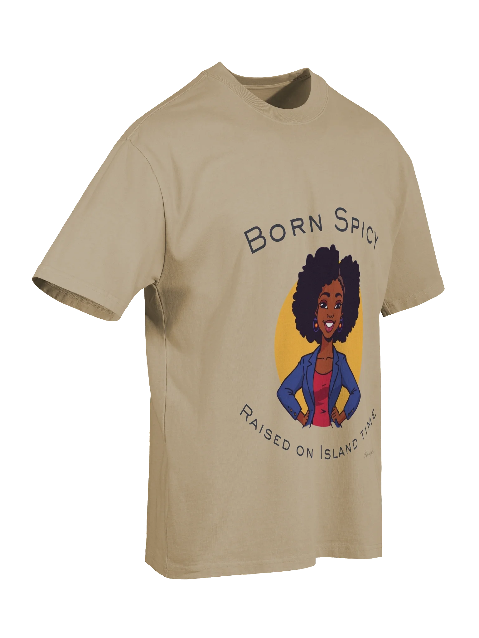 Spicy Island Vibes Oversized Tee product image (21)