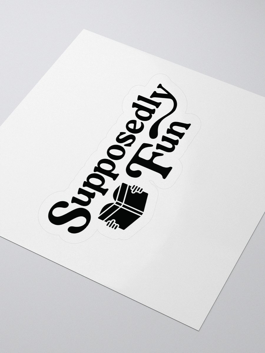 Supposedly Fun Sticker product image (9)