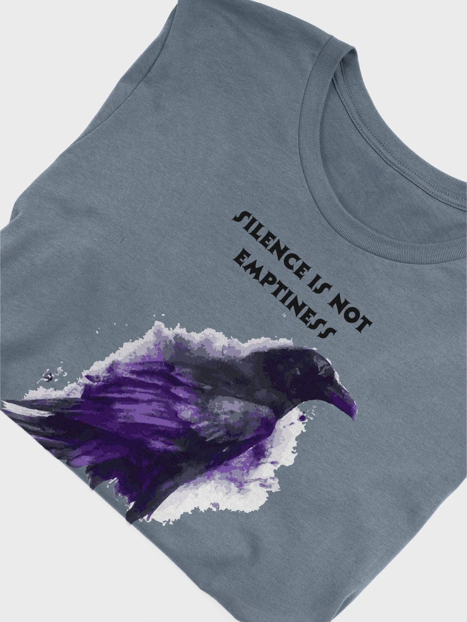 Mystical Raven Watercolor T-Shirt product image (3)