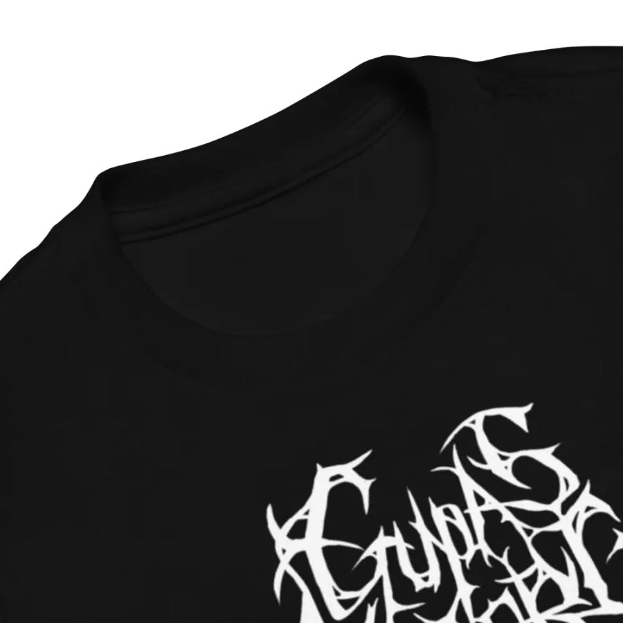 GupasMegerg Metal Logo Toddler Tee (Light Logo) product image (4)