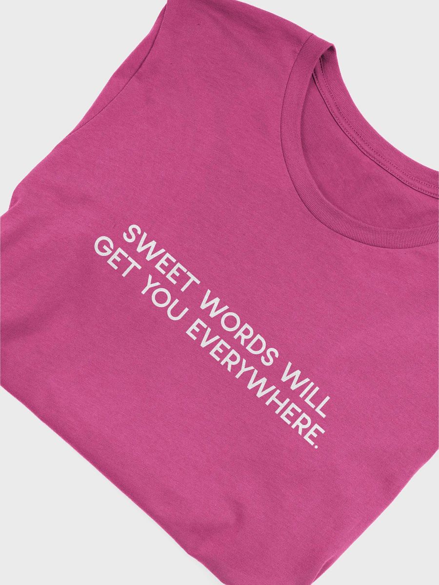 Sweet Words Unisex T-Shirt product image (22)
