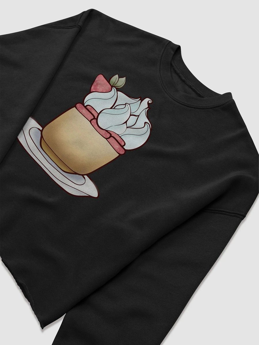 Strawberry Shortcake Fleece Sweat Shirt Crop Top product image (5)