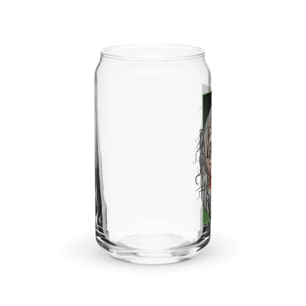Ghoulish Glass: Can-Shaped Zombie Head Glass product image (8)