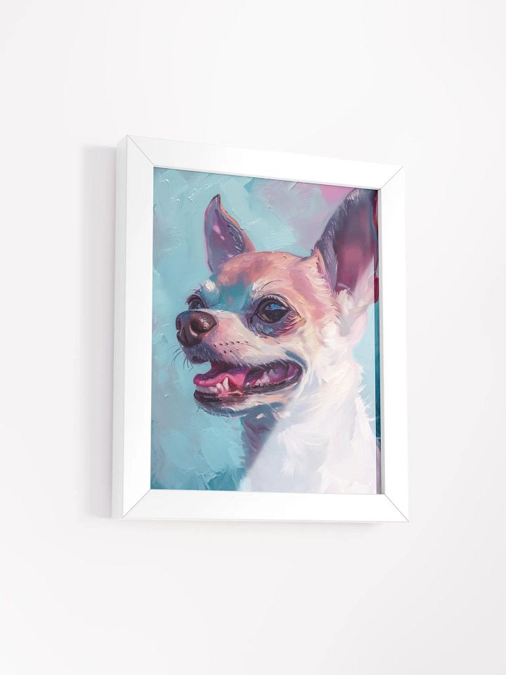 Charming Chihuahua Portrait Matte Poster product image (2)