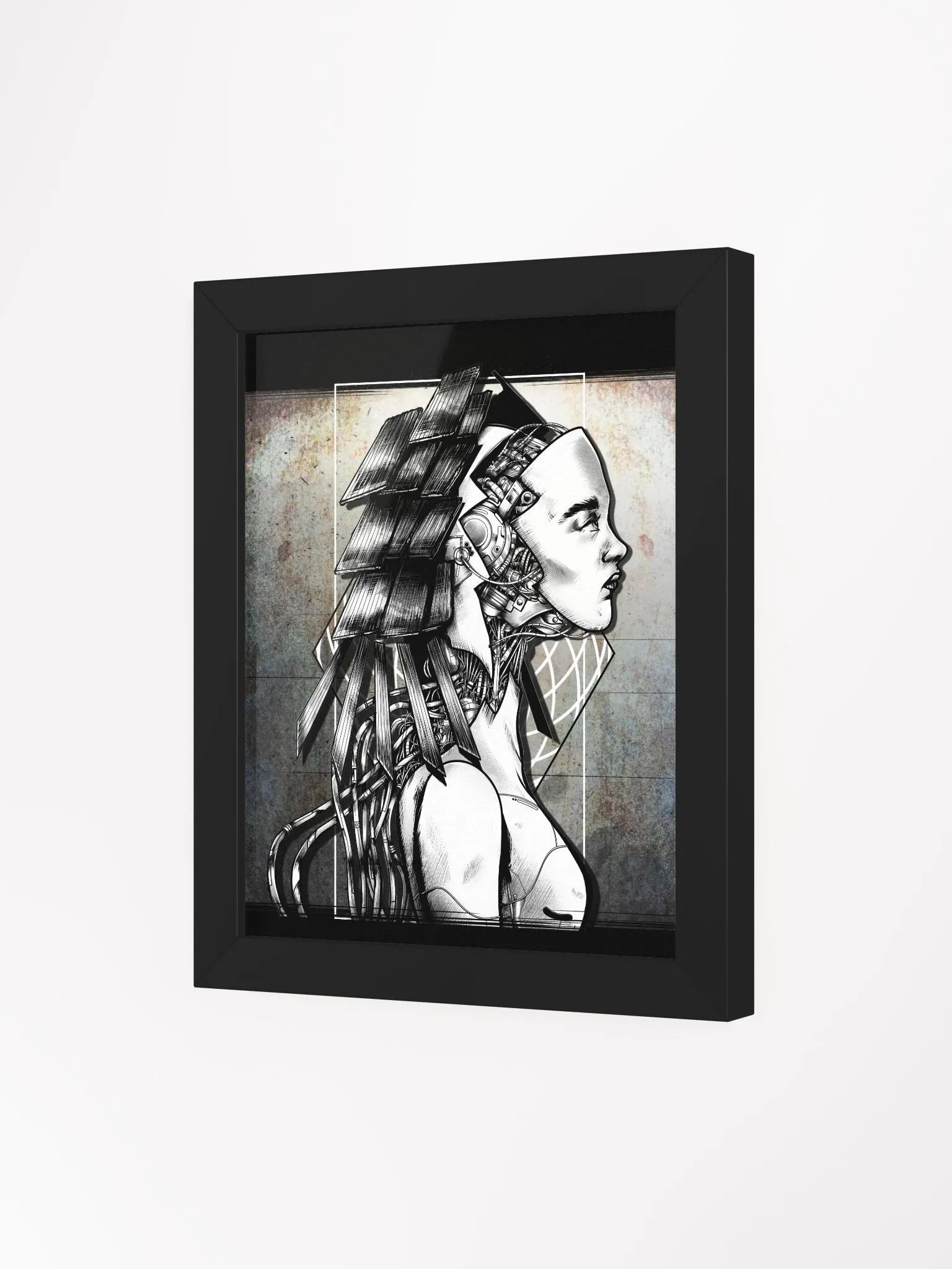 DISCONNECTION ART FRAMED MATTE POSTER product image (23)