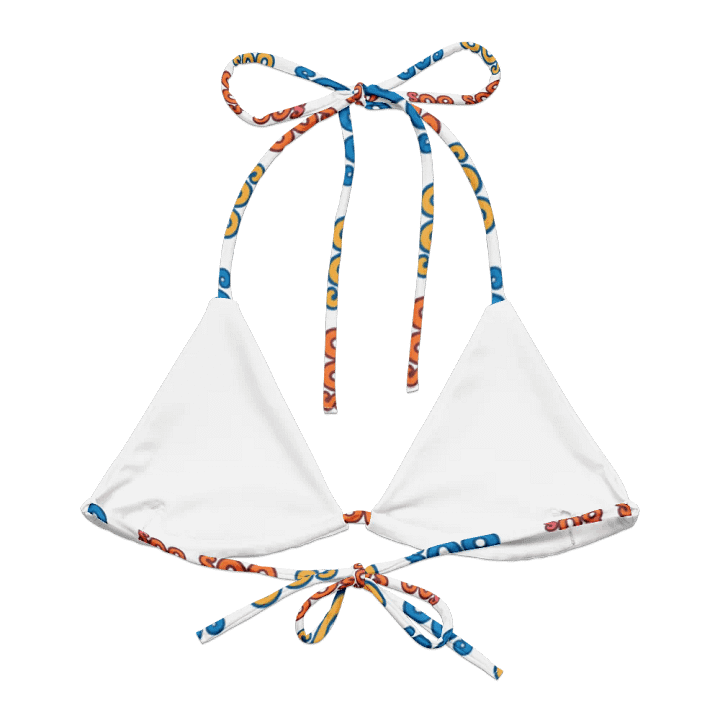 Eco-Chic Recycled Bikini Top product image (2)