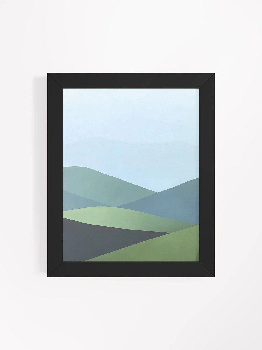Framed Poster of Rolling Hills product image (115)