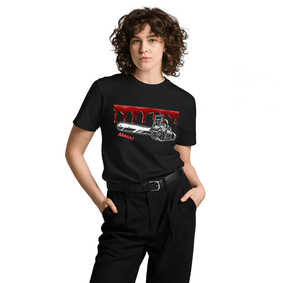 Chainsaw Scare! T-Shirt product image (8)