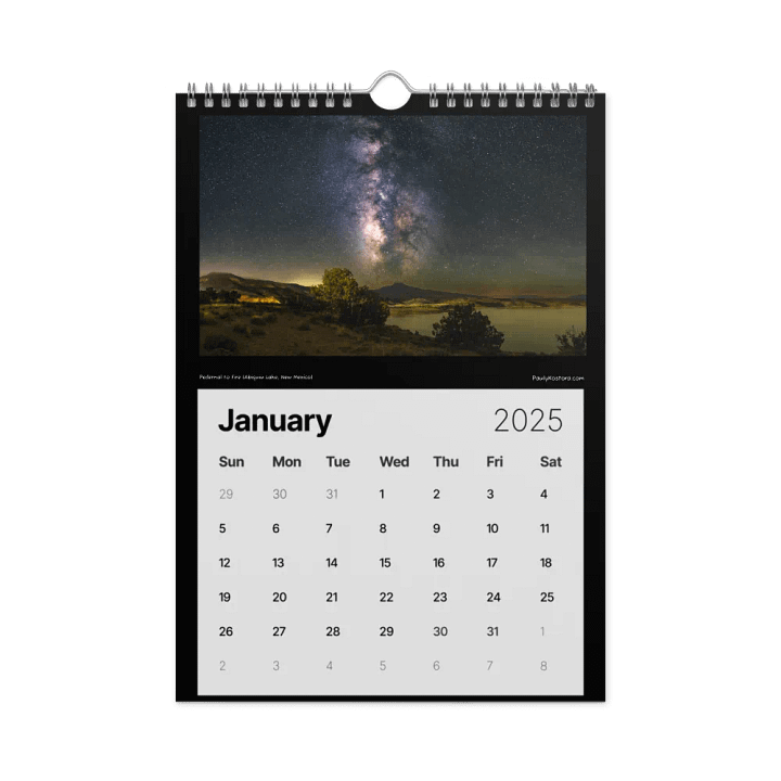 New Mexico Nights 2025 Calendar product image (2)