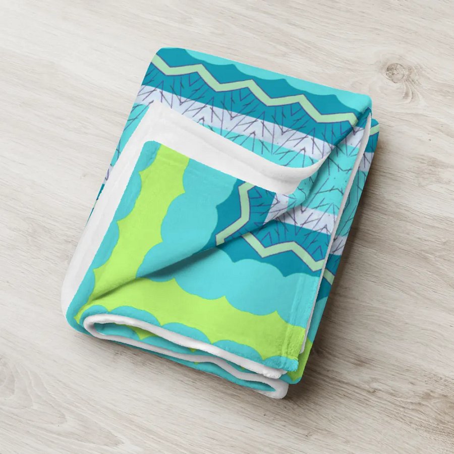 Summer Breeze Pattern Soft Blanket product image (5)