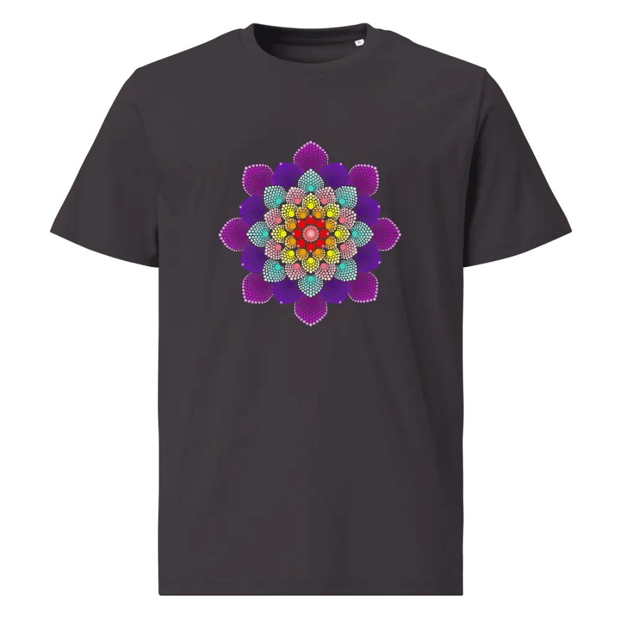 Colorful Dot Mandala Organic T-Shirt product image (9)