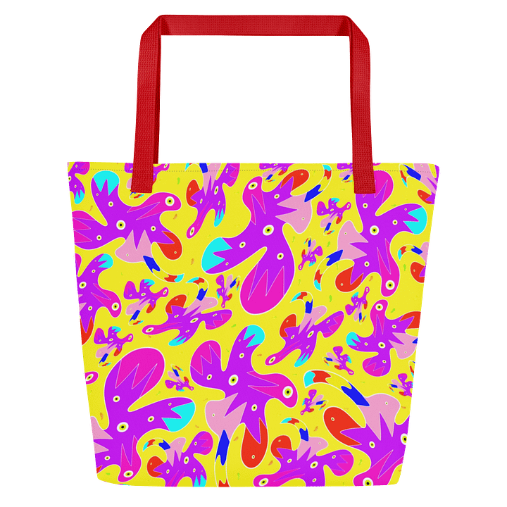 Psychedelic Butterfly All-Over Tote Bag product image (1)