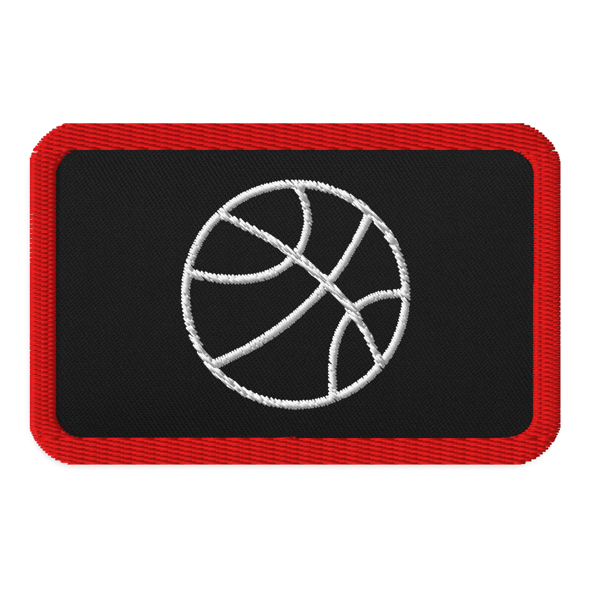 Basketball Embroidered Patch product image (1)