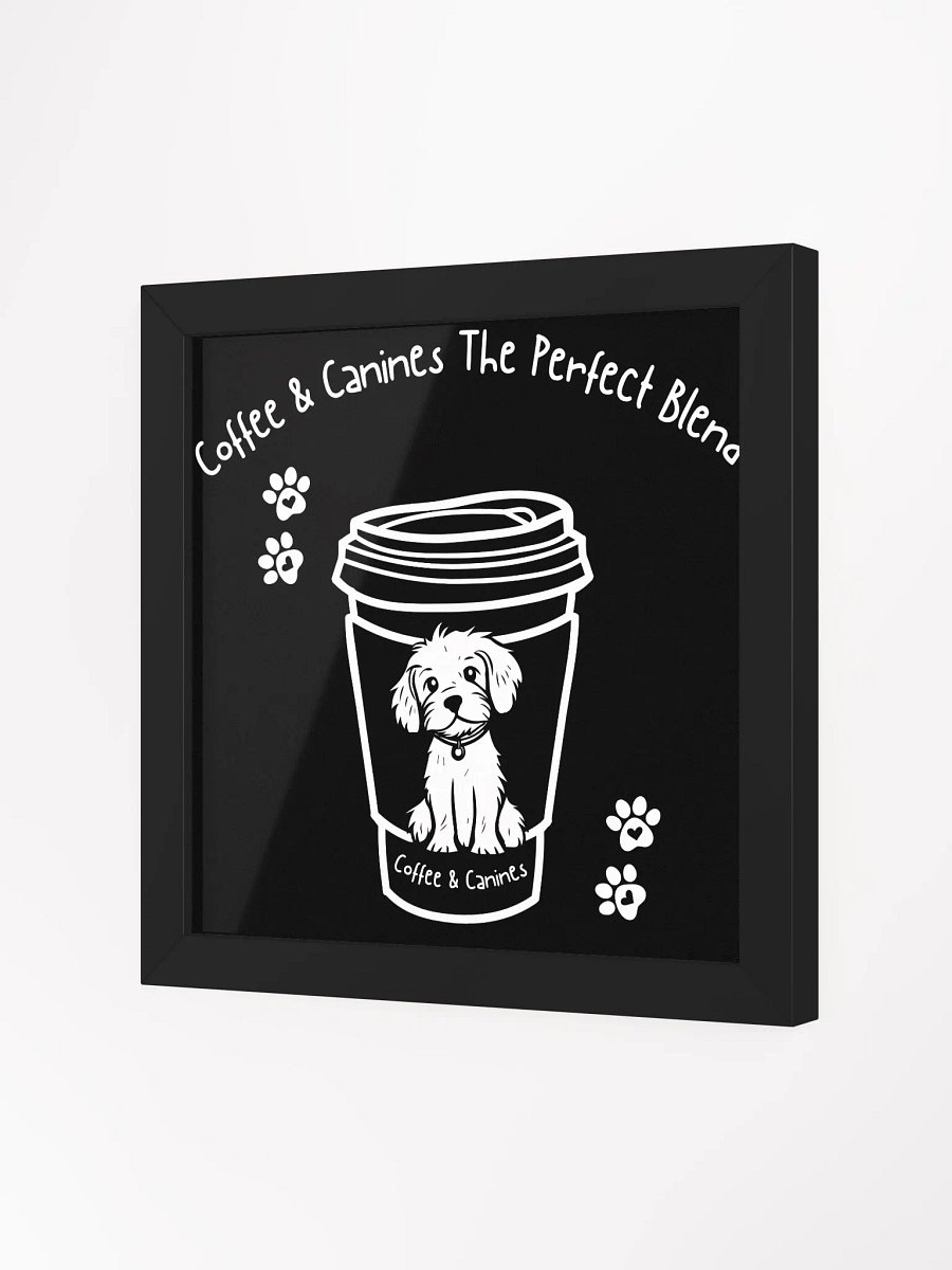 Coffee and Canines The Perfect Blend: Canvas Art product image (42)