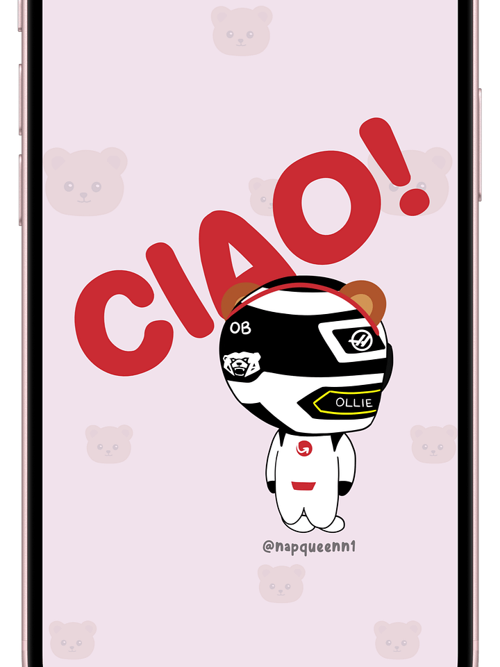 Ollie Ciao! - Phone Wallpaper product image (2)