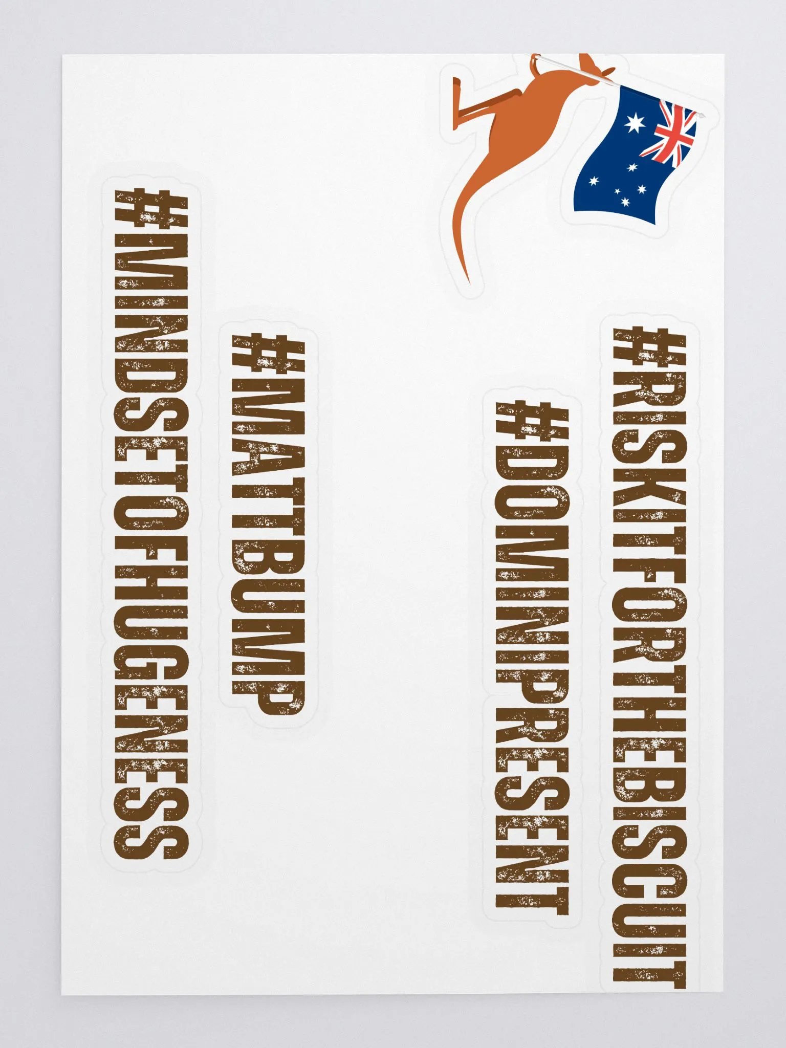 Northside Hawk Hashtag stickers product image (1)