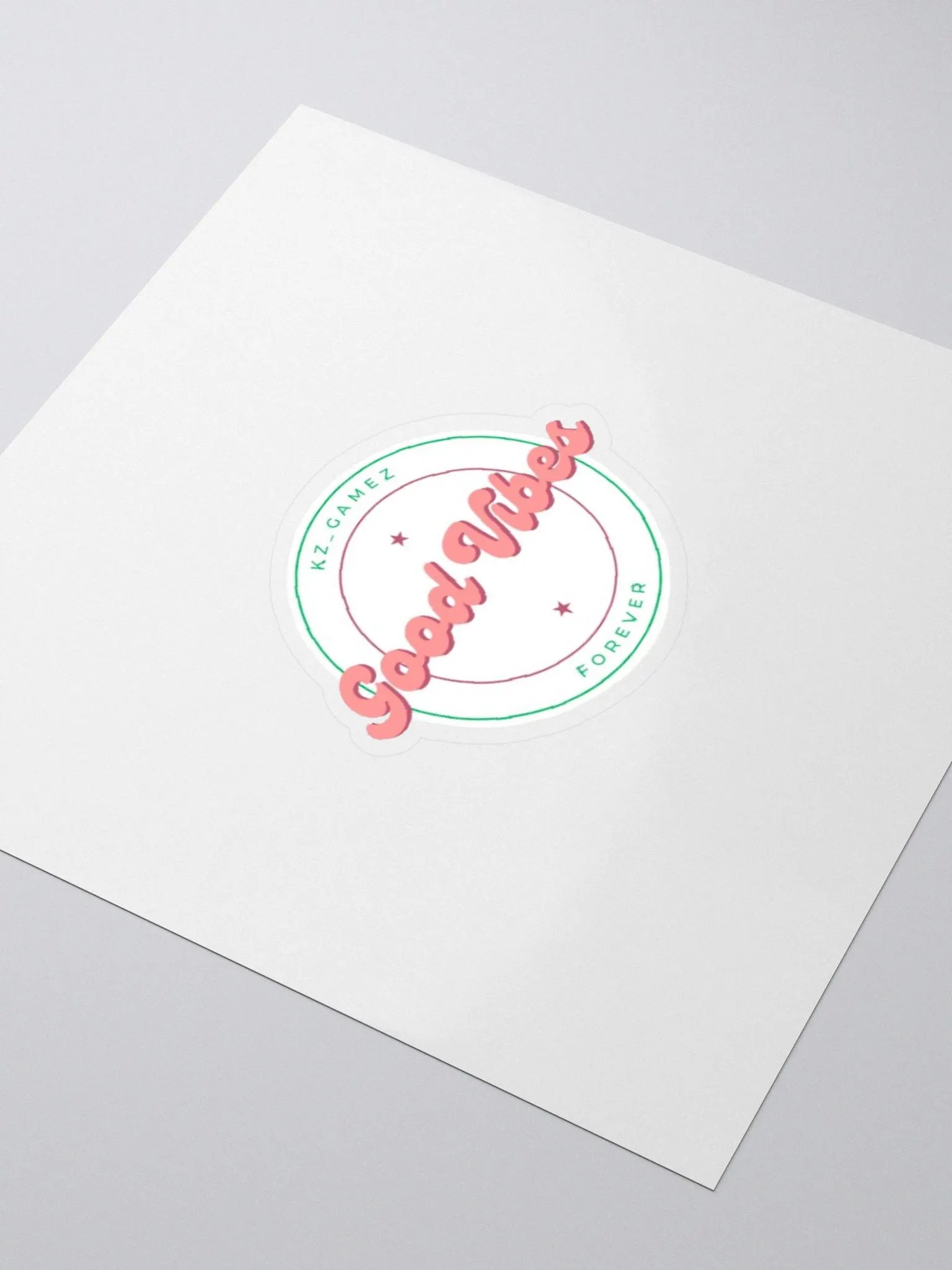 Christmas Sticker (GOOD VIBES) product image (3)