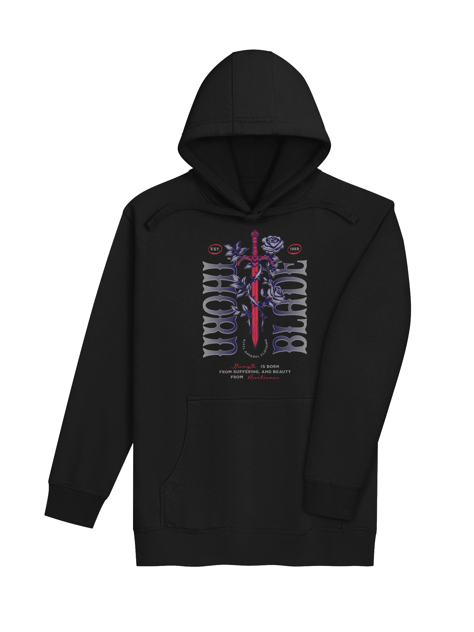 Thorn Blade Comfort Hoodie Premium Streetwear Pullover product image (4)