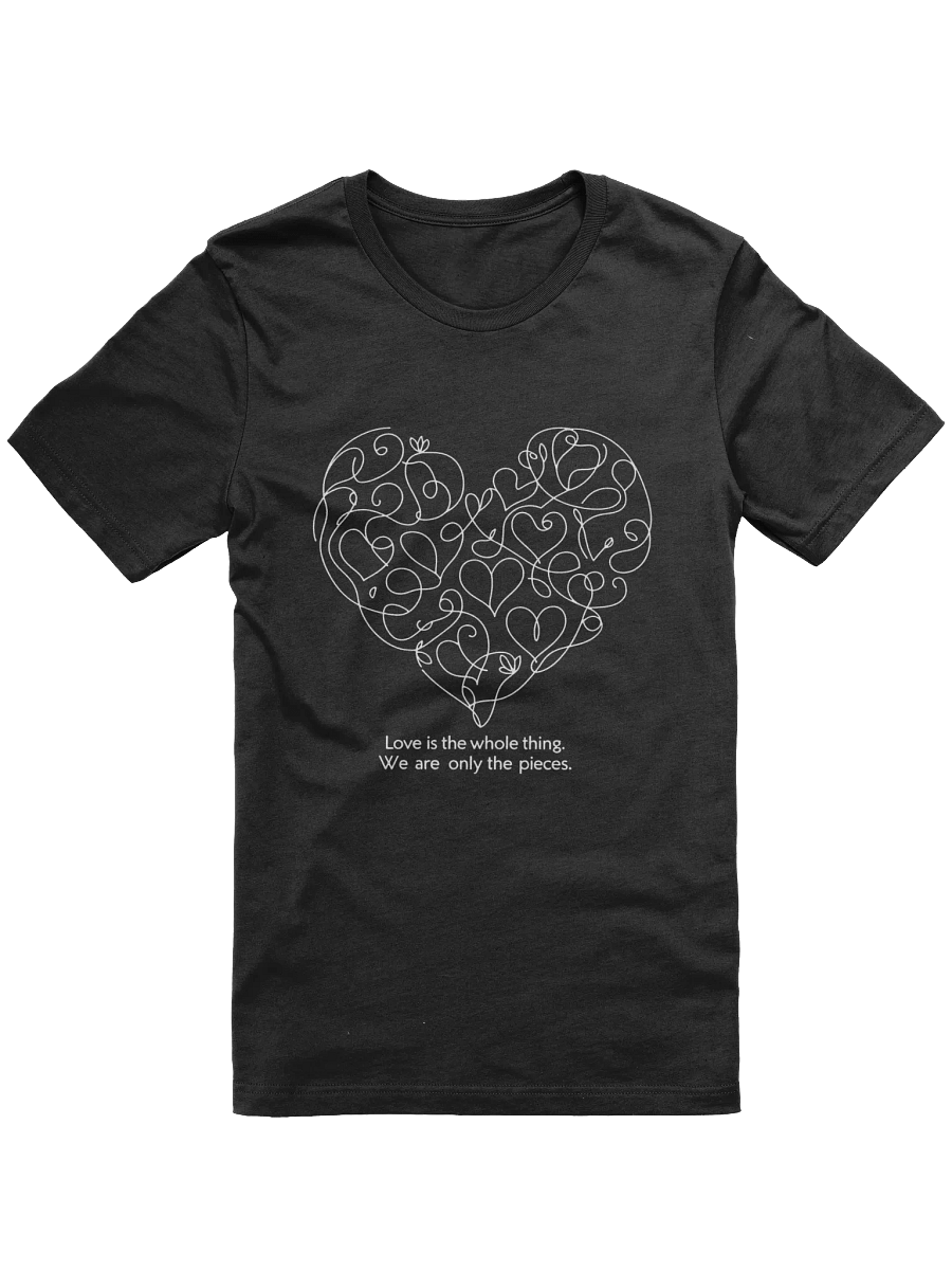 Line Art Romantic Heart Design T-Shirt product image (1)