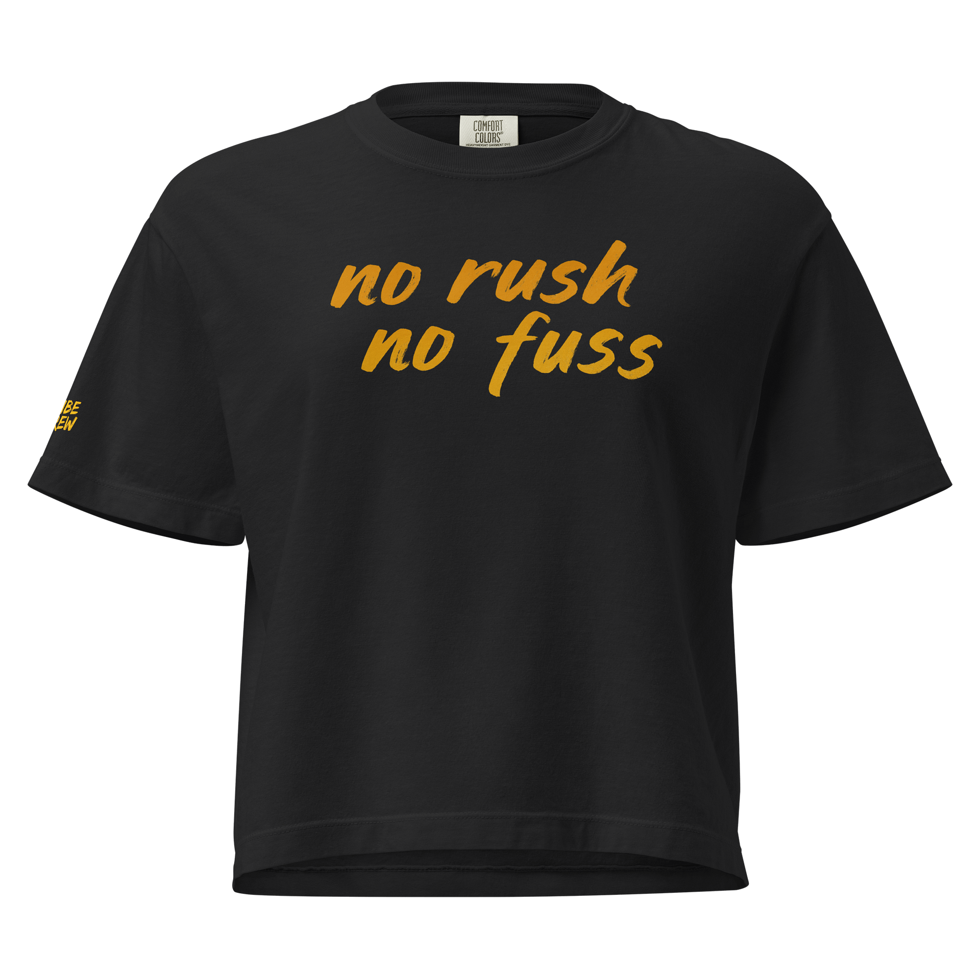 No Rush No Fuss Womens Boxy Tee product image (1)