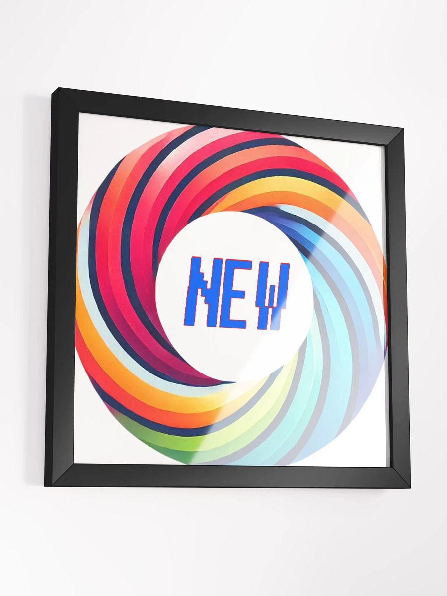 Symmetrical Starburst Framed Poster product image (3)