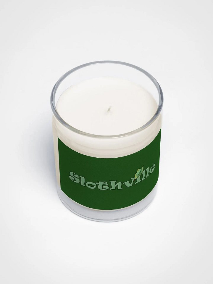 Leafy Slothville Soy Candle product image (2)