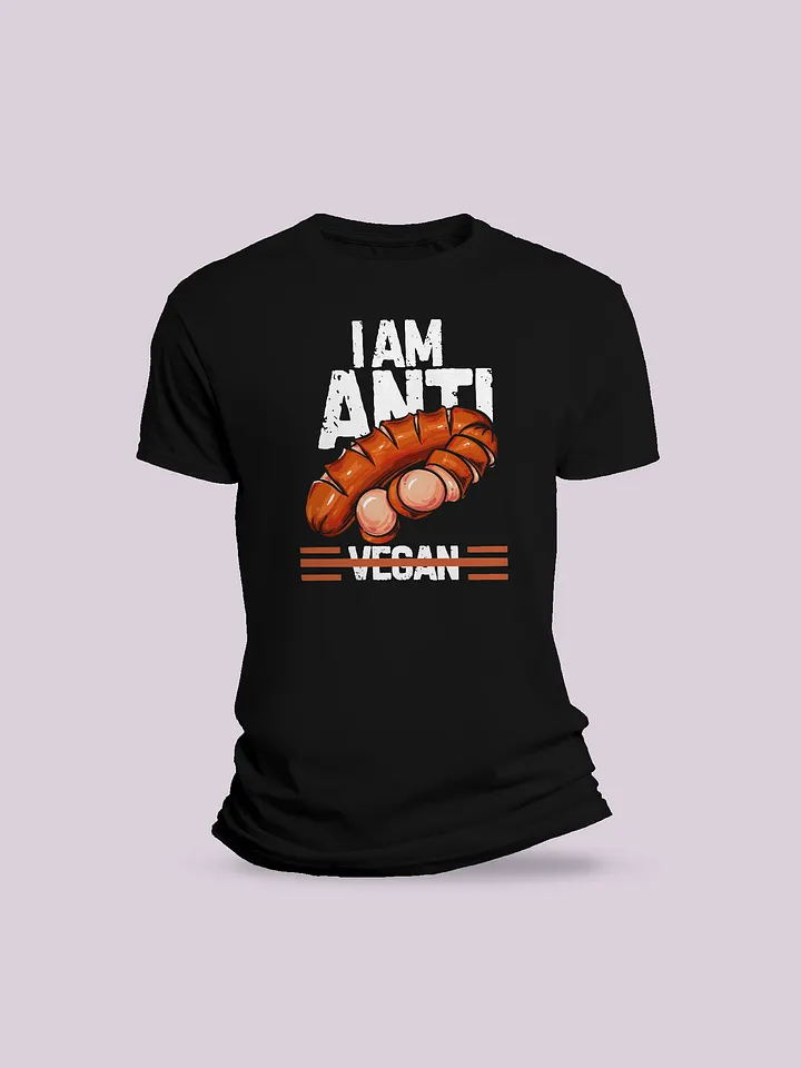 Anti-Vegan T-shirt product image (1)
