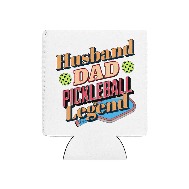 Husband Dad Pickleball Legend Can Cooler product image (1)