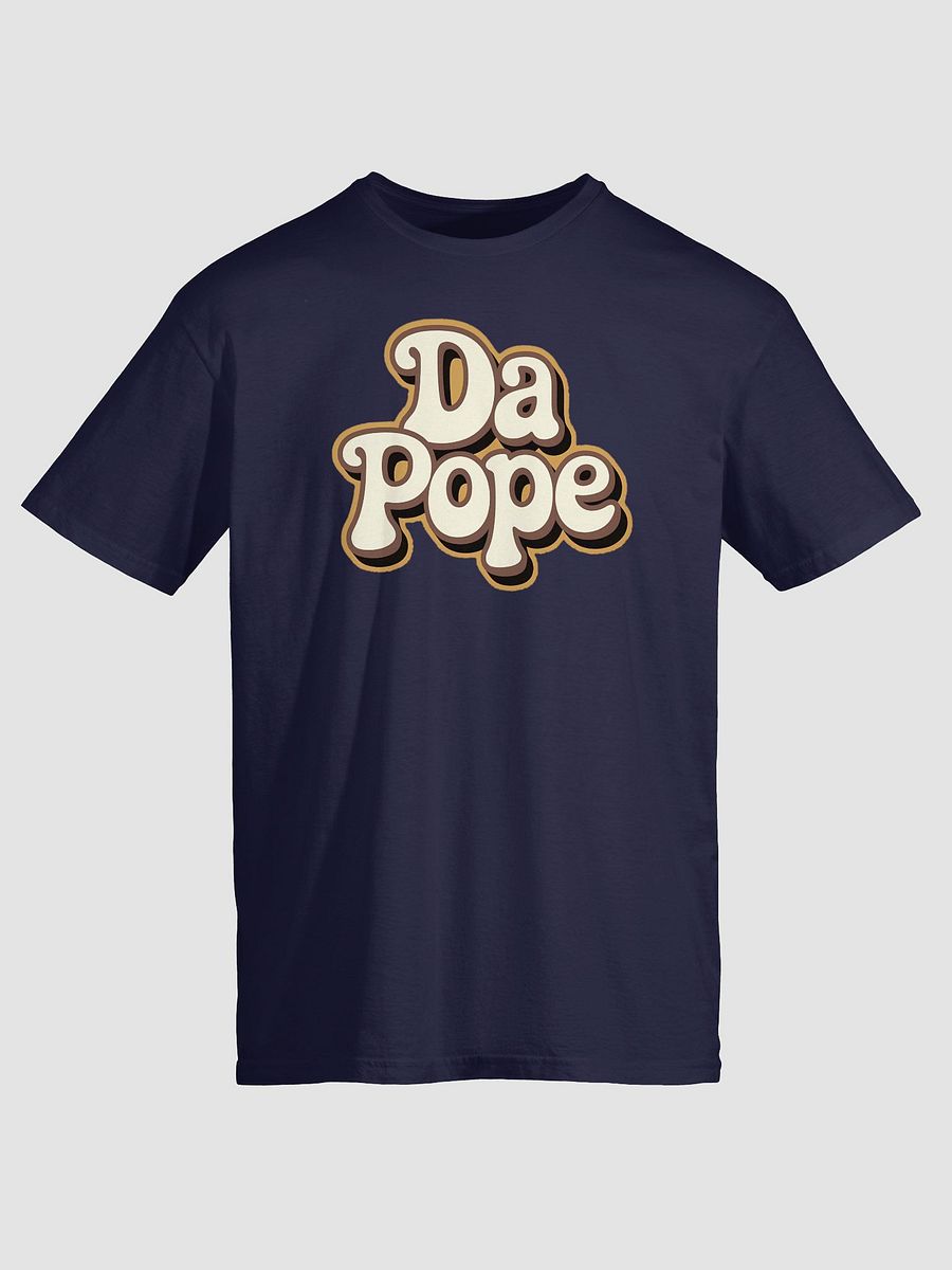 Da Pope Retro T-Shirt – Chicago Style | Pope Leo XIV American Provost Parody Tee product image (2)