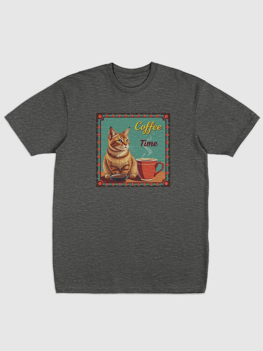 Coffee Cat Time Tee product image (15)