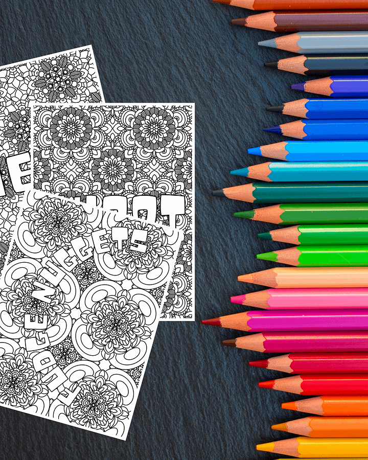 Alternative Swear Word Coloring Pages product image (2)