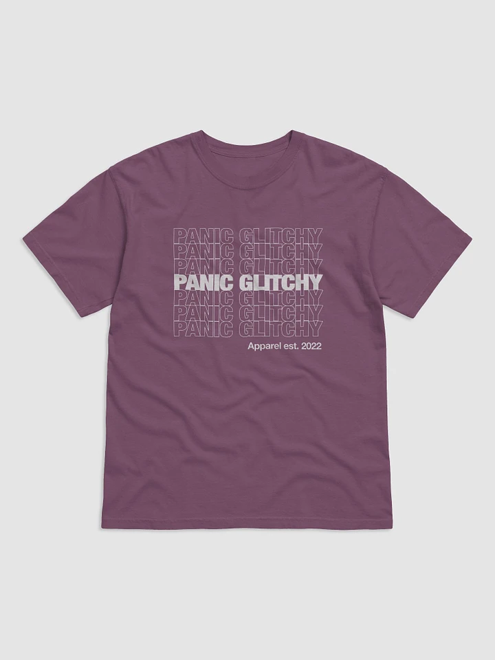 Panic Glitchy Grocery (white edition) Tee product image (1)