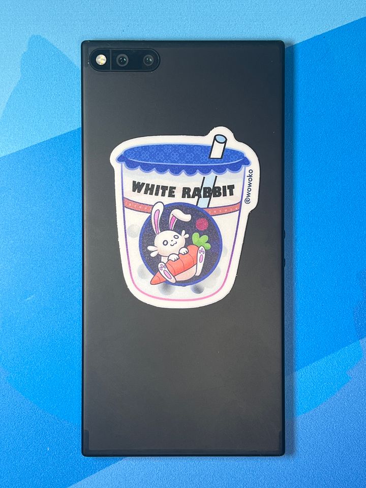 Zodiac Drink - White Rabbit Candy Milk Tea - Sticker product image (2)