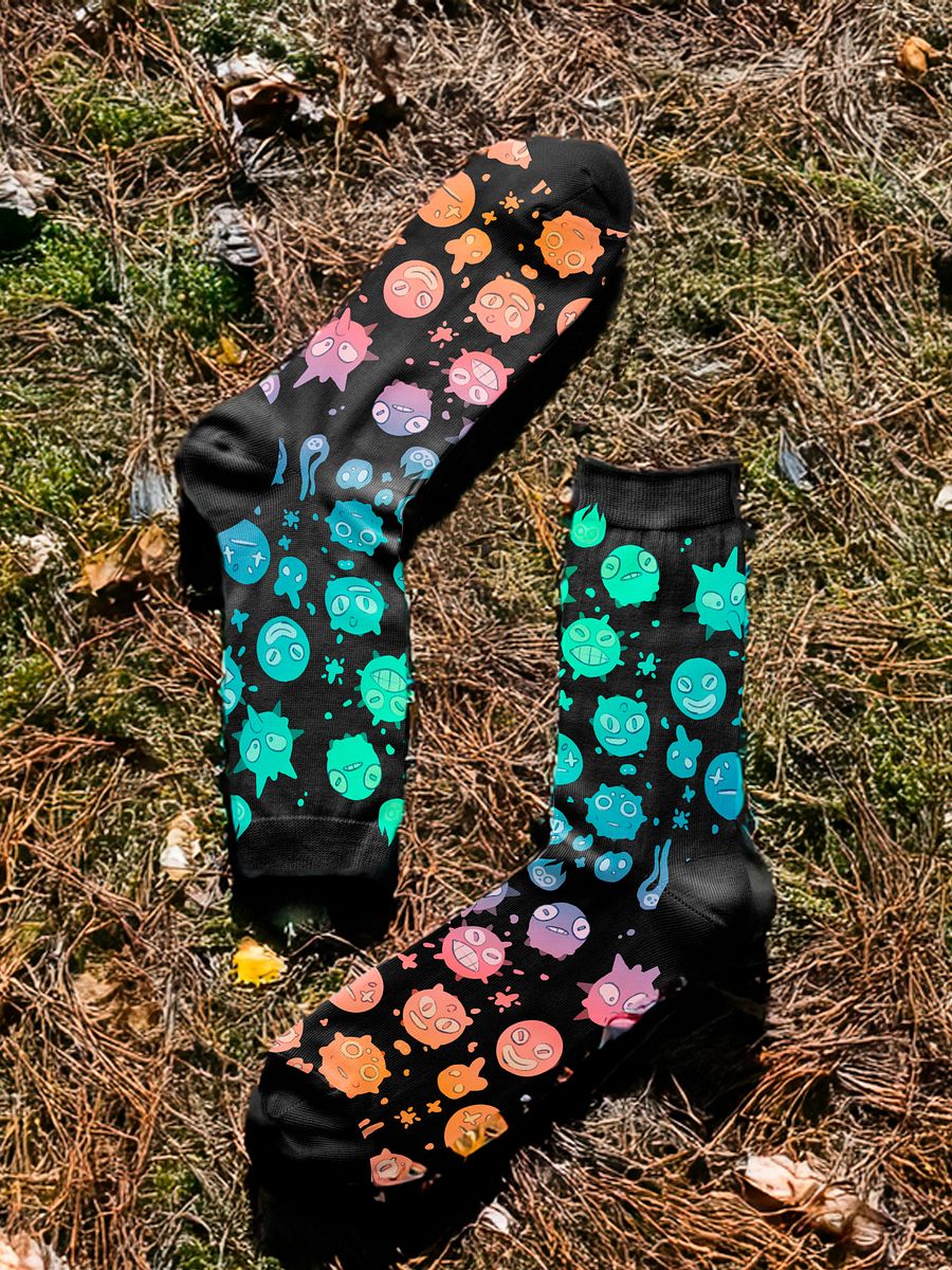 Wild Heart Black Socks product image (6)