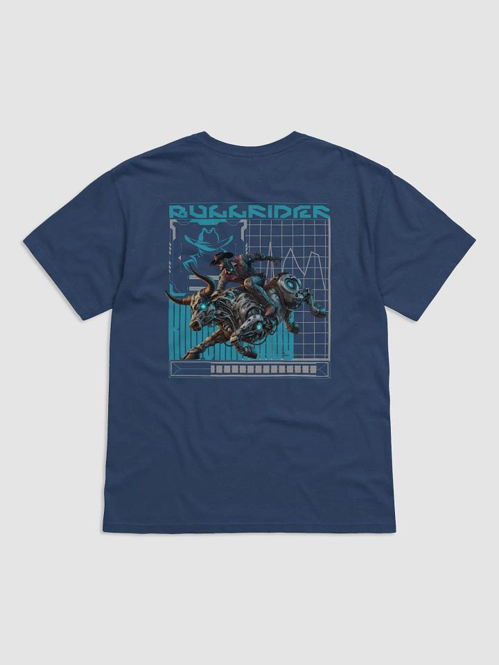 Cyberpunk Bull Rider Premium Tee product image (2)