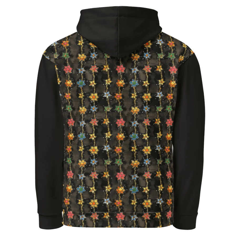Flora Cascade Color Blocked Relaxed Fit Hoodie product image (4)