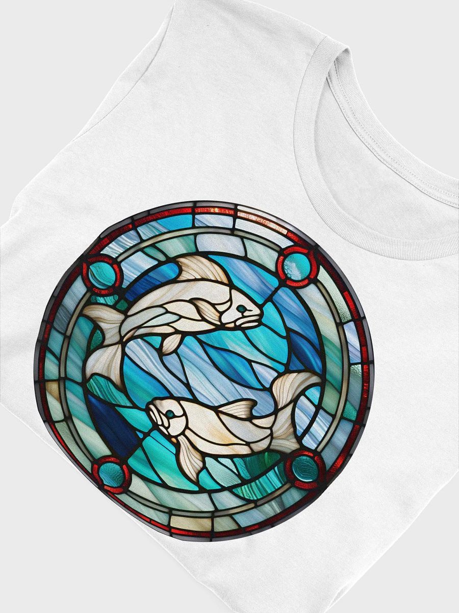 Spiritual Pisces - Unique T-Shirt Design - Circle Energy product image (5)