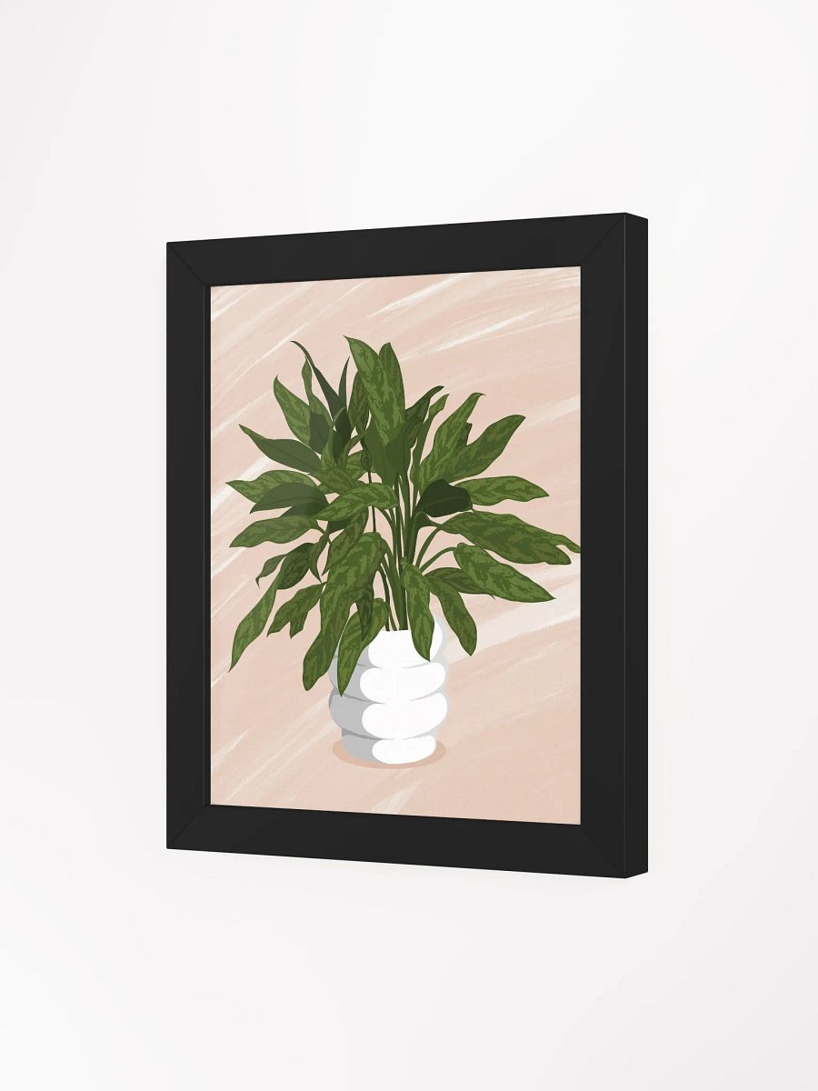 Green Plant Framed Botanical Art Print product image (1)