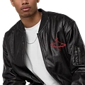 Revived Leather Bomber Jacket product image (1)