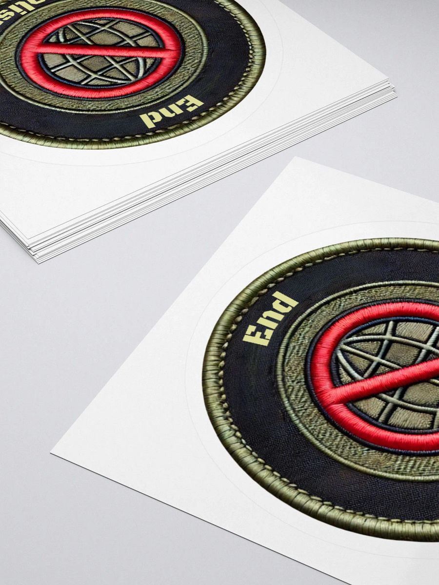 End Globalism Sticker product image (4)